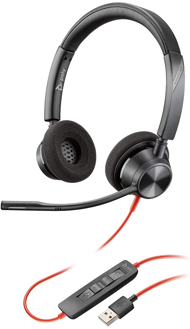 Poly Blackwire 3320 Binaural USB Headset