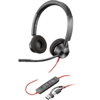 Poly Blackwire BW3320 Binaural USB Headset